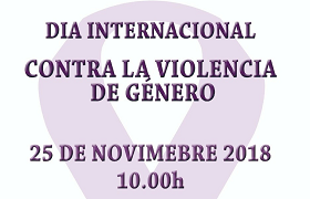 Acto comarcal repudiando la violencia de género