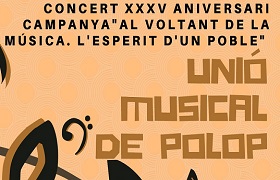 Concert XXV aniversari de la Societat Unió Musical de Polop