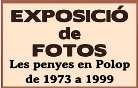 Exposicio de fotos les penyes en Polop (1973-1999)