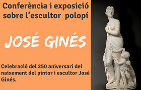 Conferència sobre l’escultor José Gines
