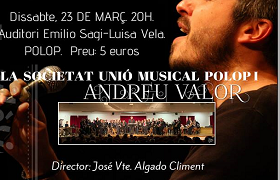 Concert “Bandatòrium” amb Andreu Valor