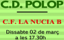 Jornada del C.D. Polop (2 y 3 de marzo)