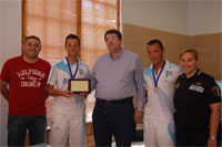 Álvaro y Marcos García Cuenca, se alzaron con la medalla de oro en la EUROPOLYB’08