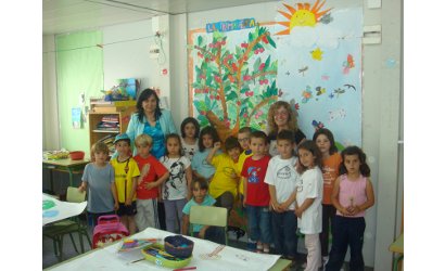 Visita de la Alcaldesa al Colegio Público San Roque