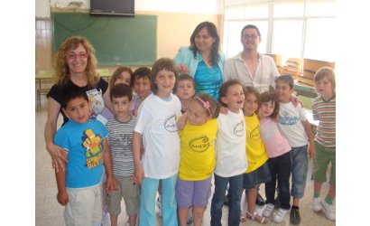 Visita de la Alcaldesa al Colegio Público San Roque